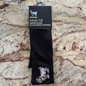 GOAT USA Black Head Tie for Kids